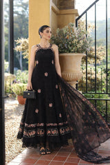 Noor by Saadia Asad Unstitched Embroidered Luxury Lawn 3 Piece Suit SA26UNL D5B-LUNAIRA – Eid Collection