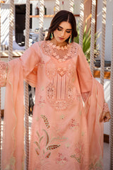 Rang Rasiya Embroidered Lawn Suits Unstitched 3 Piece RR25PS D-08 Bareeha – Summer Collection