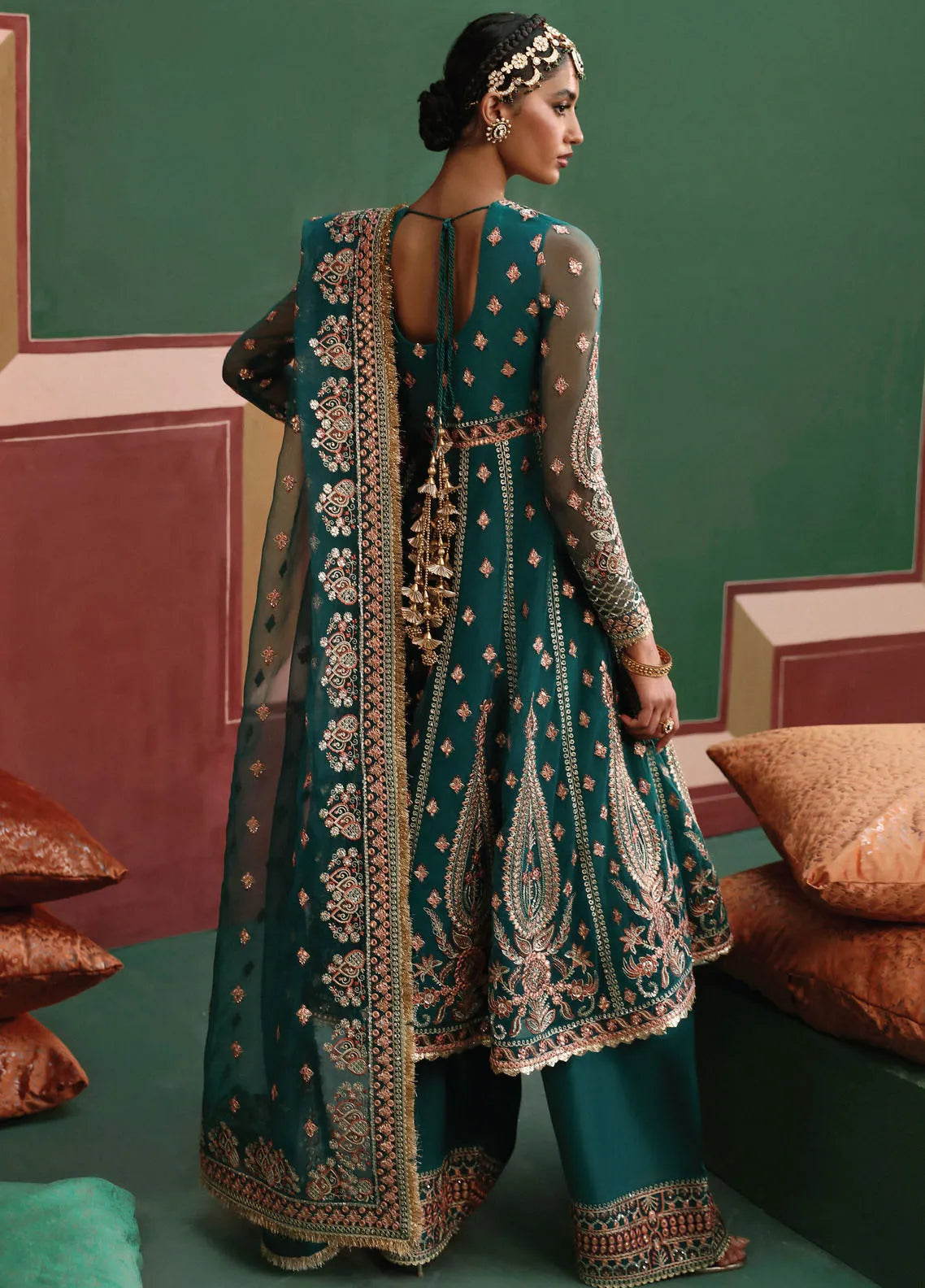 Shehnai By Afrozeh Embroidered Suit Unstitched 3 Piece AF24SW AFS-24-01 Shaista – Formal Collection-