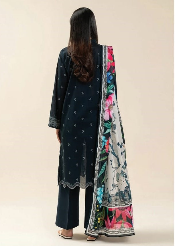 Beechtree Unstitched Embroidered Lawn 3 Piece Suit – VERDANT BLOOM – Summer Collection