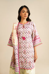 Alkaram Luxury Prints 3pc Un-stitched Summer Collection’26 – EC97-26-PURPLE