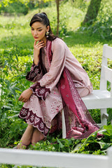 Jazmin Unstitched Luxury Embroidered Lawn 3 Piece Suit JAZ26L-9348 Summer Collection