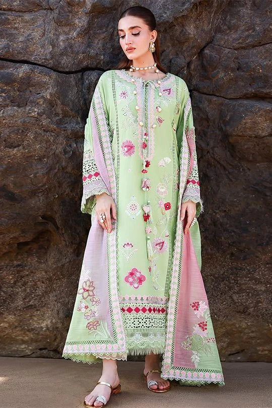 Saira Shakira Embroidered Lawn Suits Unstitched 3 Piece CR2LS – NOOR-2-B
