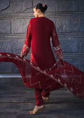Merakish Luxury Chiffon Embroidered’23 – ST23-MK7 Sola Singhar