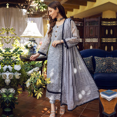 Sonia Umer – Gul-E-Bulbul – Embroidered Silk Net Unstitched 3Pc Suit