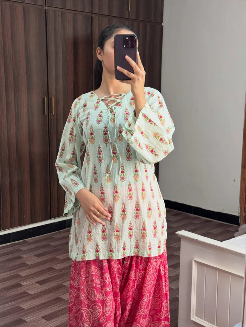 Digital Farshi Shalwar Set