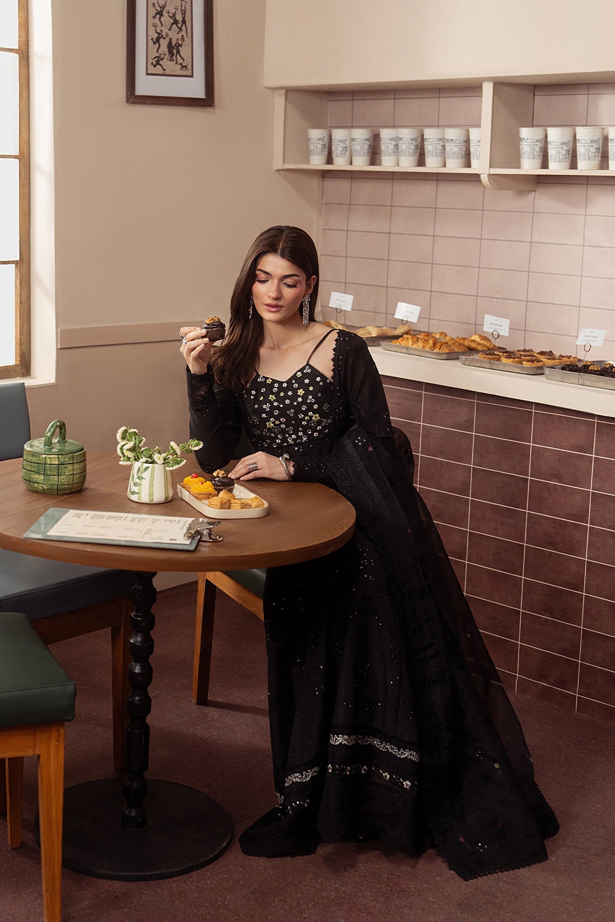 Brewed by Ayzel Unstitched Embroidered Lawn 3 Piece Suit AAF26UBL Sepia ZWU-0144-3PO – Festive Collection