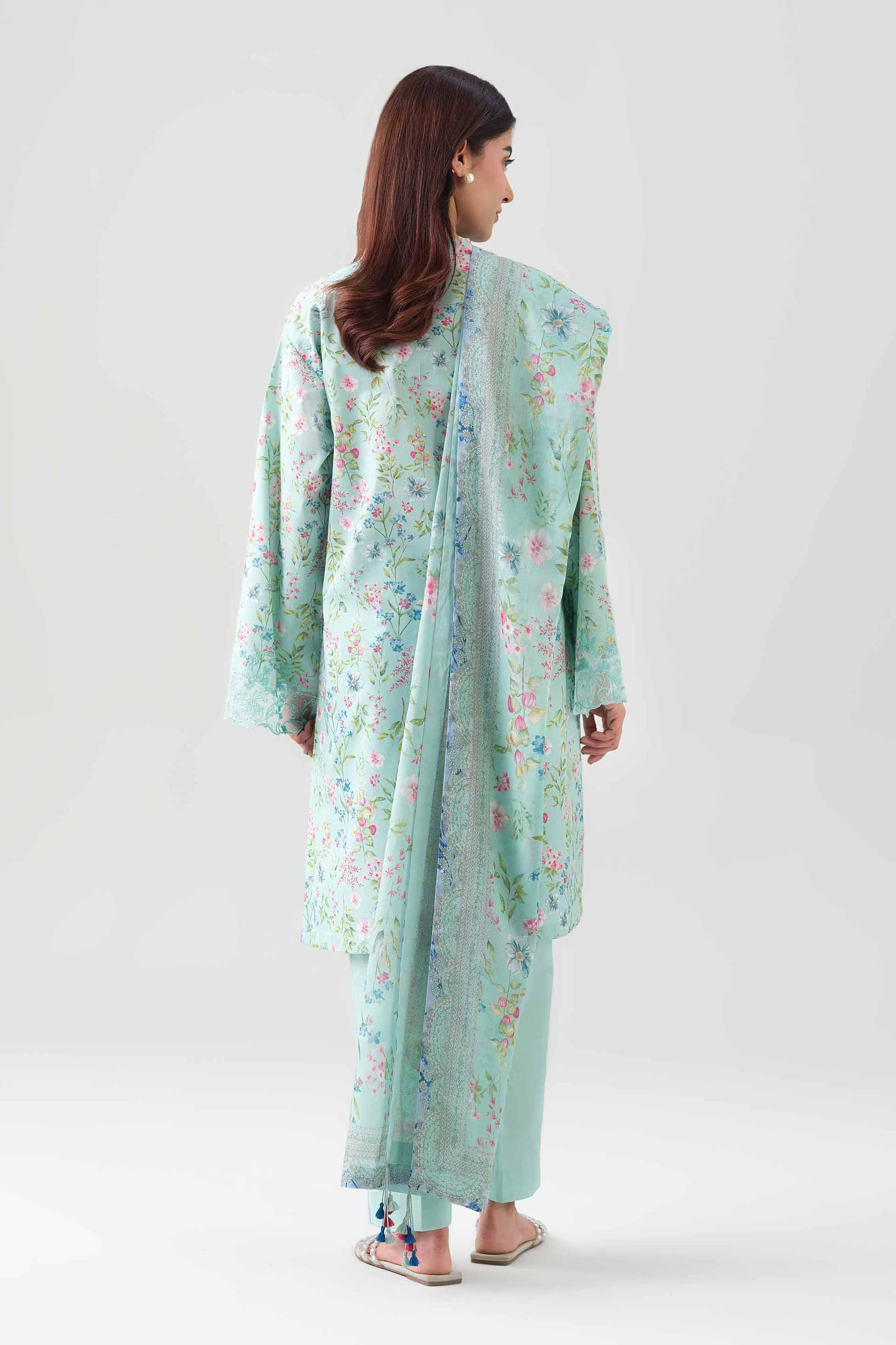 Nishat Unstitched Embroidered Lawn 3 Piece Suit – NL26-42601194 – Summer Collection
