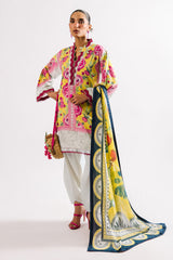 Gulahmed Luxury Prints 3pc Un-stitched Summer Collection’26 – CL-62161