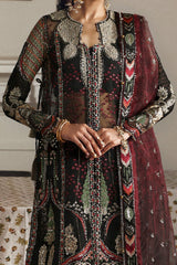 Shehnai By Afrozeh Embroidered Organza Suits Unstitched 3 Piece AF25SA D-08 Dhanaк – Wedding Collection