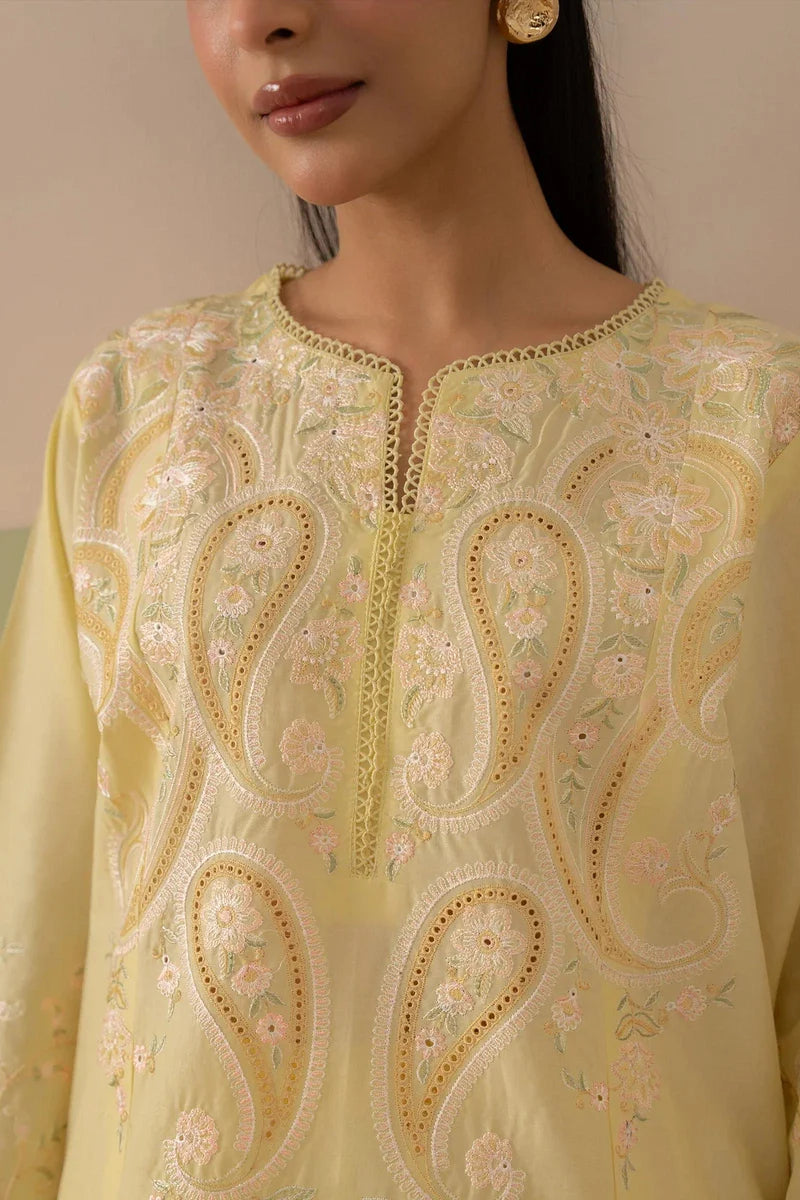 Butter Emb Farshi Shalwar 3pc