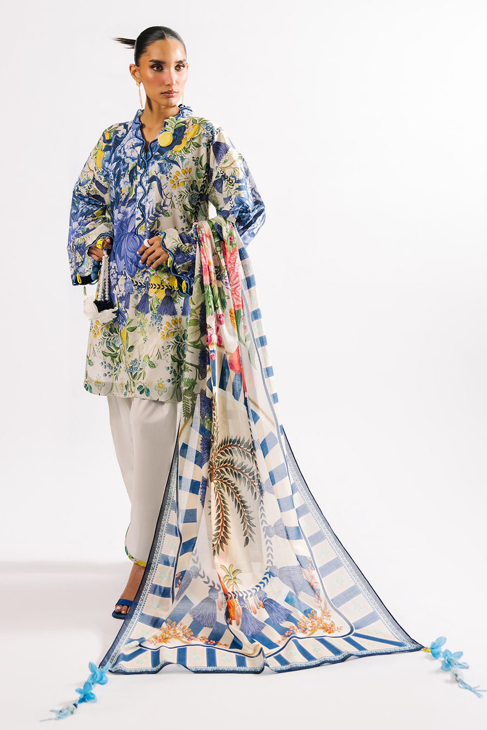 Gulahmed Luxury Prints 3pc Un-stitched Summer Collection’26 – CL-62144