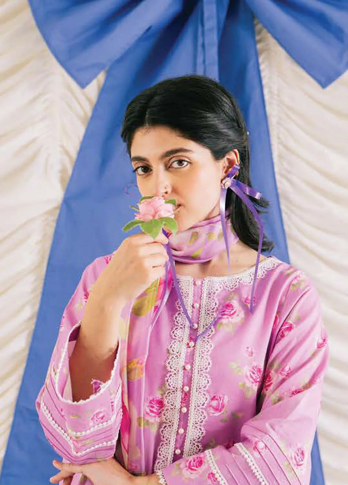 Rinesa By Ayzel Embroidered Lawn Suit Unstitched 3 Piece AAF24R D-12 Miri – Summer Collection