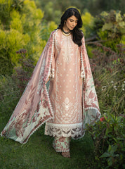 Zainab Chottani Unstitched Embroidered Lawn 3 Piece Suit ZC26ULE Esme 02 – Eid Collection