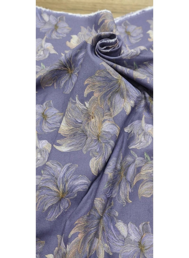 Women Unstitched Silk-Blend Fabric for Jalabiya & Kandura – Premium Cotton Silk-Blend Arabic Dress Material (3m Length x 1.4m Width)
