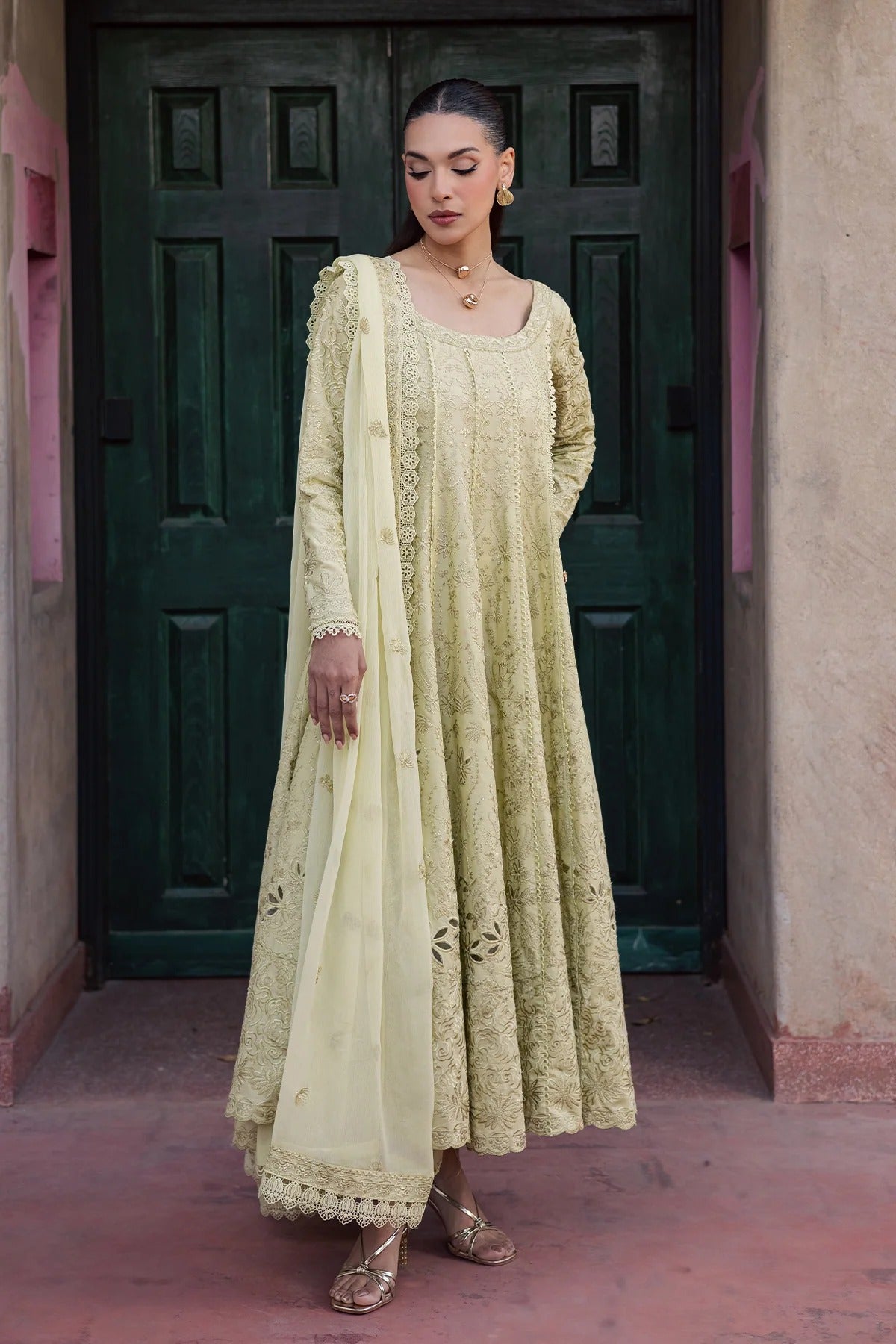 Celia by Zarposh Unstitched Embroidered Luxury Lawn 3 Piece Suit ZR26UCL ELVIA – Festive Collection