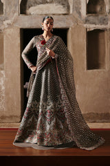 Kaashvi by Ayzel Unstitched Tissue Zari Embroidered Suits 3 Piece AAF25KW NIRVA AZW-25-V2-05 – Wedding Collection