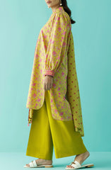 Orient Luxury Prints 3pc Un-stitched Summer Collection’26 – OTL-24-230/U LIME GREEN