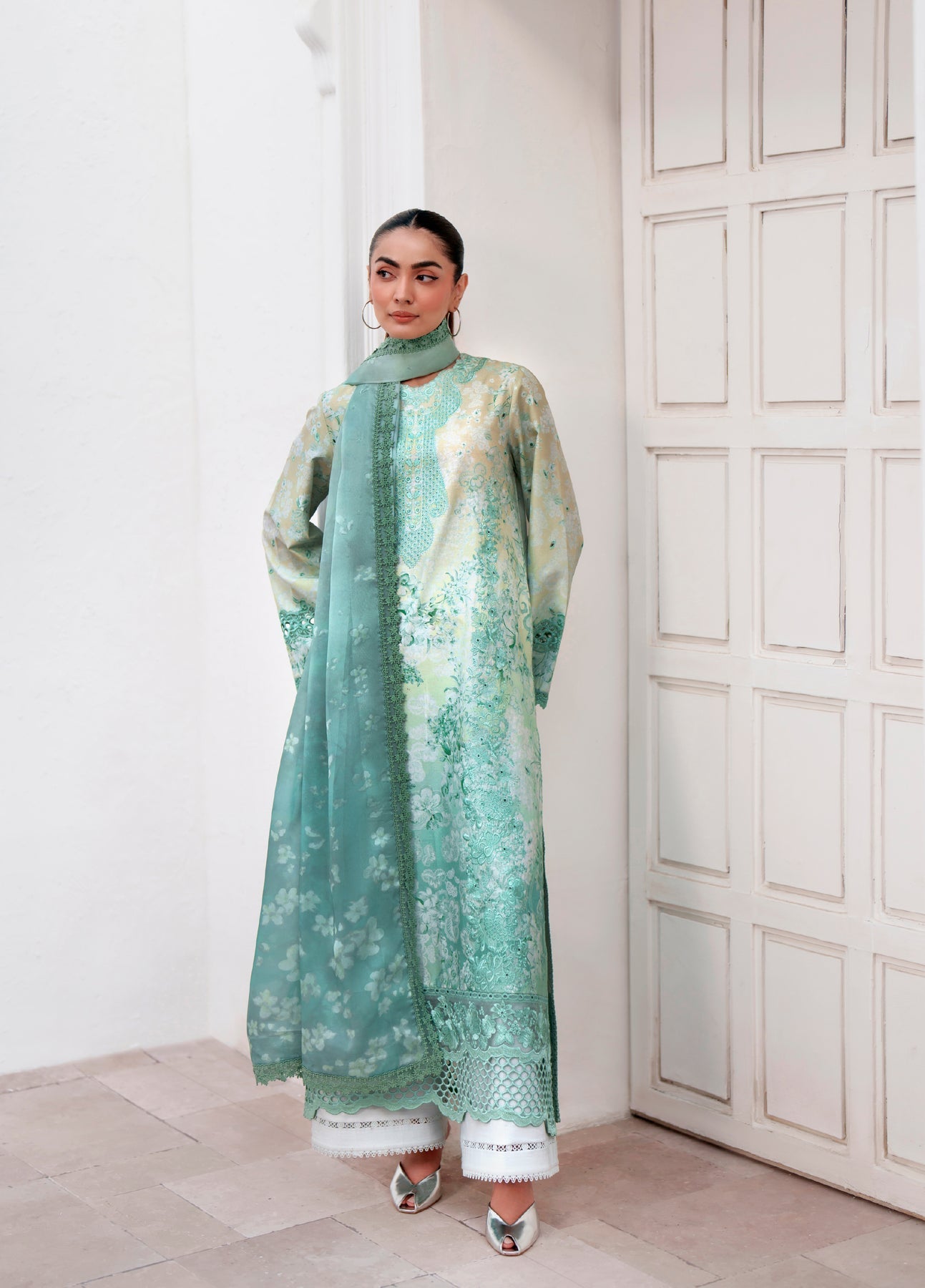 Sunspell by Afrozeh Unstitched Embroidered Lawn 3 Piece Suit AF26USL AURYN ZWU-0116-3PO – Festive Collection