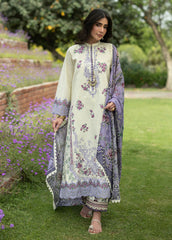 Zainab Chottani Unstitched Embroidered Jacquard 3 Piece Suit ZC26ULE Kyra 04 – Eid Collection