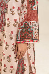 Beechtree Unstitched Embroidered Lawn 3 Piece Suit – ORCHARD ARCH – Summer Collection