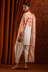 Sana Safinaz Embroidered Linen Suits Unstitched 3 Piece M243-023B-3CQ – Luxury Winter Collection
