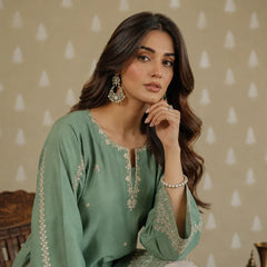 Aveen Emb Farshi Shalwar Set