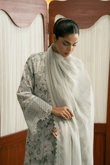 Zephyr Core by Ayzel Unstitched Embroidered Lawn 3 Piece Suit AAF26ZC DUHA – Eid Collection
