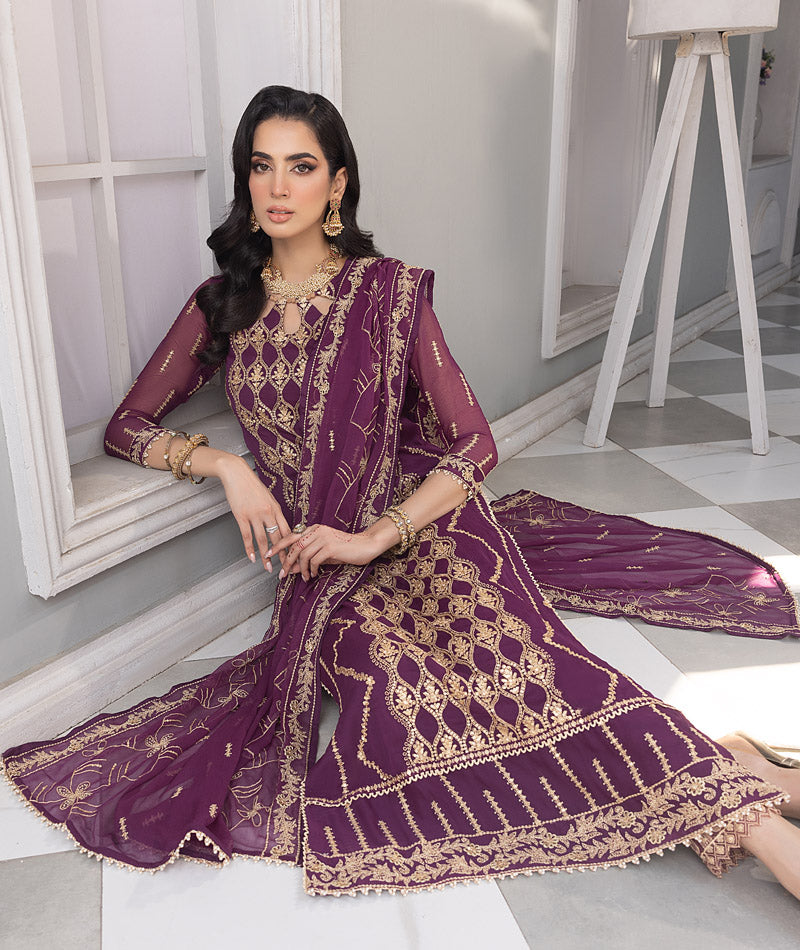 Merakish Luxury Chiffon Embroidered’23 – ST23-MK6 Marjanda