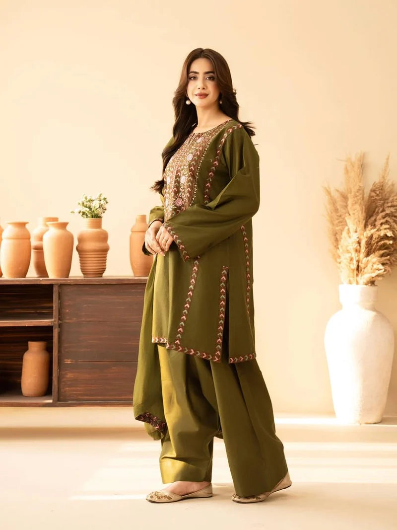 Casper Embroidered 3pc