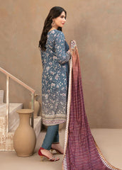 Tawakkal Fabrics Printed Satin Suits Unstitched 3 Piece TWF23ST D-9738 – Winter Collection