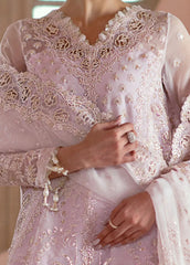 Luminara By Ayzel Embroidered Organza Suit Unstitched 3 Piece AAF24L AWF-06 Cora – Formal Collection
