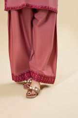 Ruby Pink Farshi Shalwar Set
