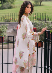 Broadway by Mahnur Embroidered Lawn Suits Unstitched 3 Piece MN25B D-02 Cherry Blossom – Summer Collection
