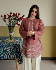 Falak Emb Farshi Shalwar Set