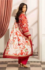 Mausummery Luxury Printed Lawn Unstitched 3 Piece Suit – MUSV2L3 – Amber – Summer Collection