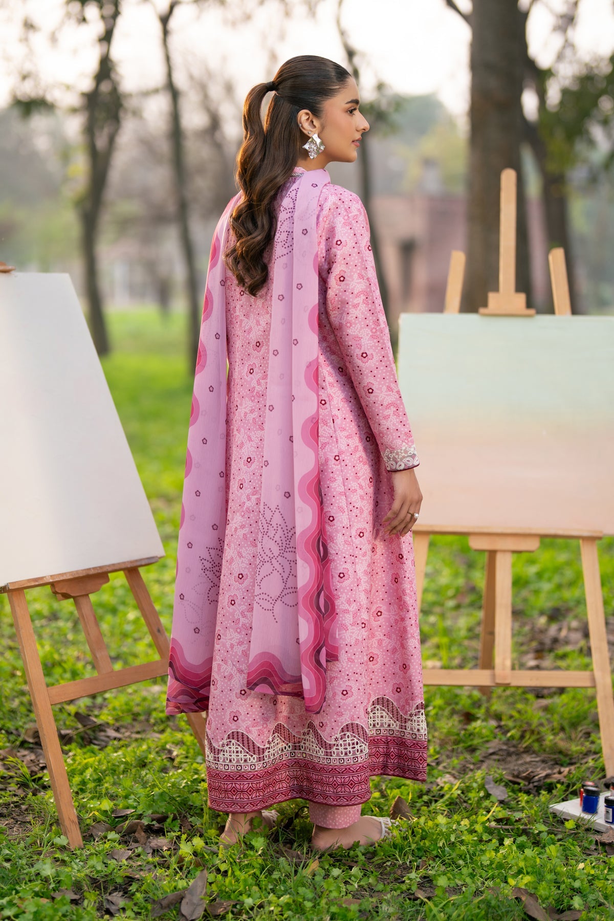 Baroque – Xenia Formals Unstitched Embroidered Lawn 3 Piece Suit XF26ULN 1224 – ELMIYA – Summer Collection