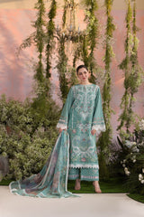 Sobia Nazir Embroidered Lawn Suit Unstitched 3 Piece SN25LL D-5B – Summer Collection