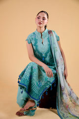Sobia Nazir Vital Luxury Embroidered Lawn Suit Unstitched 3 Piece SN26UVL 4B – Summer Collection