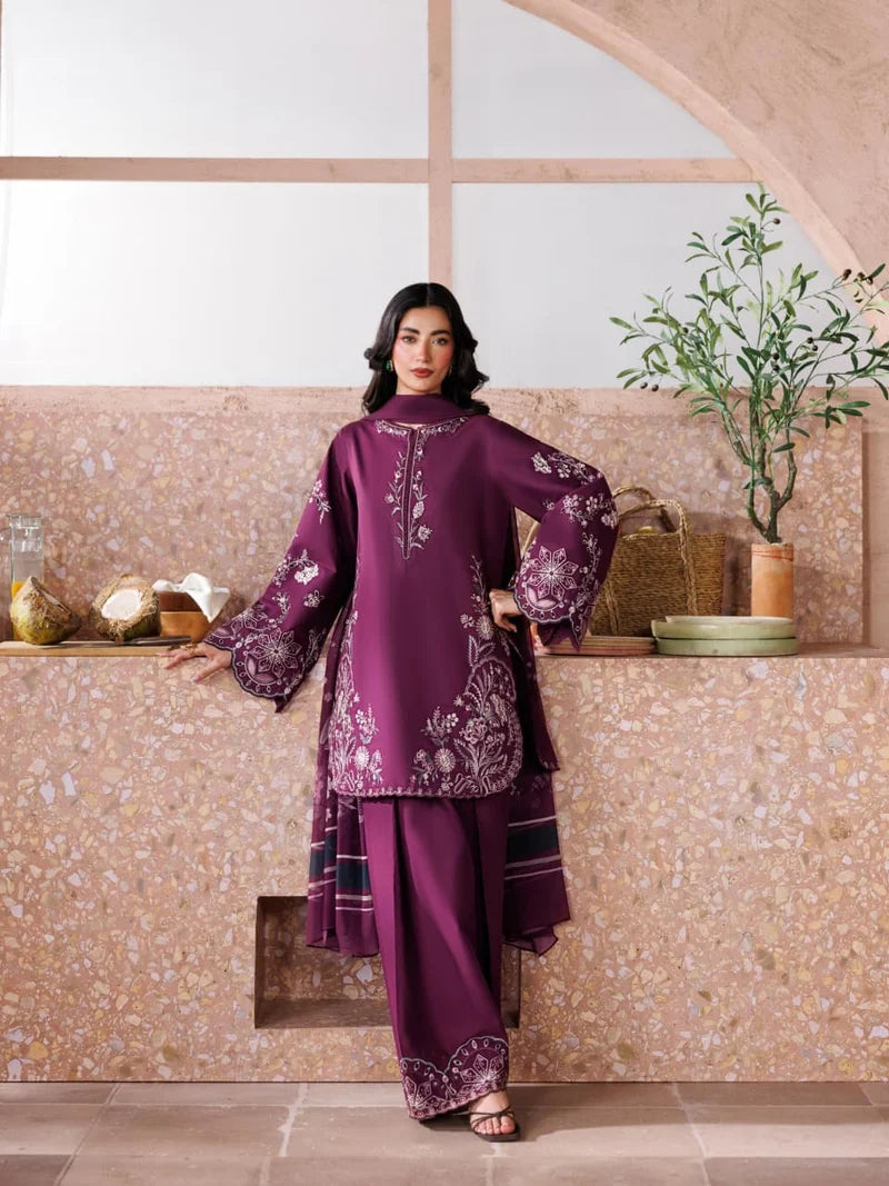Kibriya Embroidered 3pc