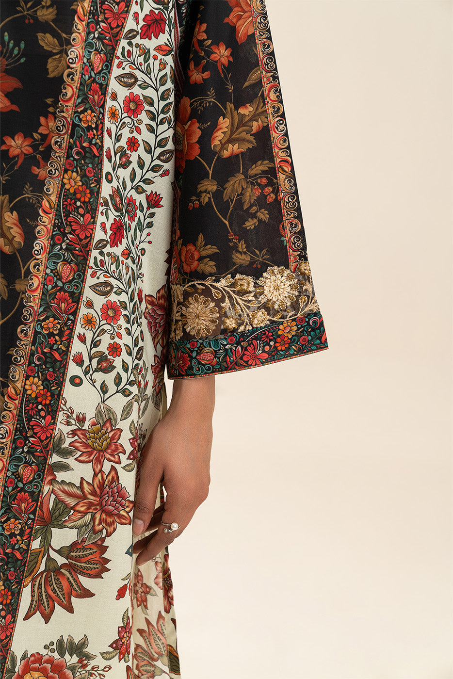 Beechtree Unstitched Embroidered Lawn 3 Piece Suit – NEW HERITAGE – Summer Collection