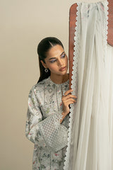 Zephyr Core by Ayzel Unstitched Embroidered Lawn 3 Piece Suit AAF26ZC DUHA – Eid Collection