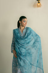 Zephyr Core by Ayzel Unstitched Embroidered Lawn 3 Piece Suit AAF26ZC ARIN – Eid Collection