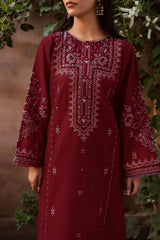 Roshan 2Pc - Embroidered Lawn Dress