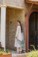 Baroque – Farasha Sorine Embroidered Lawn Unstitched 3Pc Suit BFL26- Satin Bloom