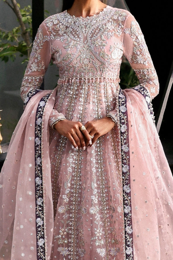 La Fuchsia By Afrozeh Embroidered Organza Suits Unstitched 3 Piece AF25LF D-06 Zeal – Formals Collection