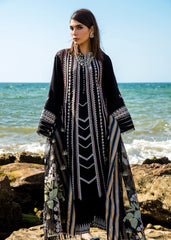 Crimson by Saira Shakira Embroidered Lawn Suits Unstitched 3 Piece CR2LS – Marori Dreams – Onyx