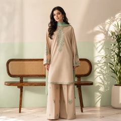 Inzi Embroidered 3pc