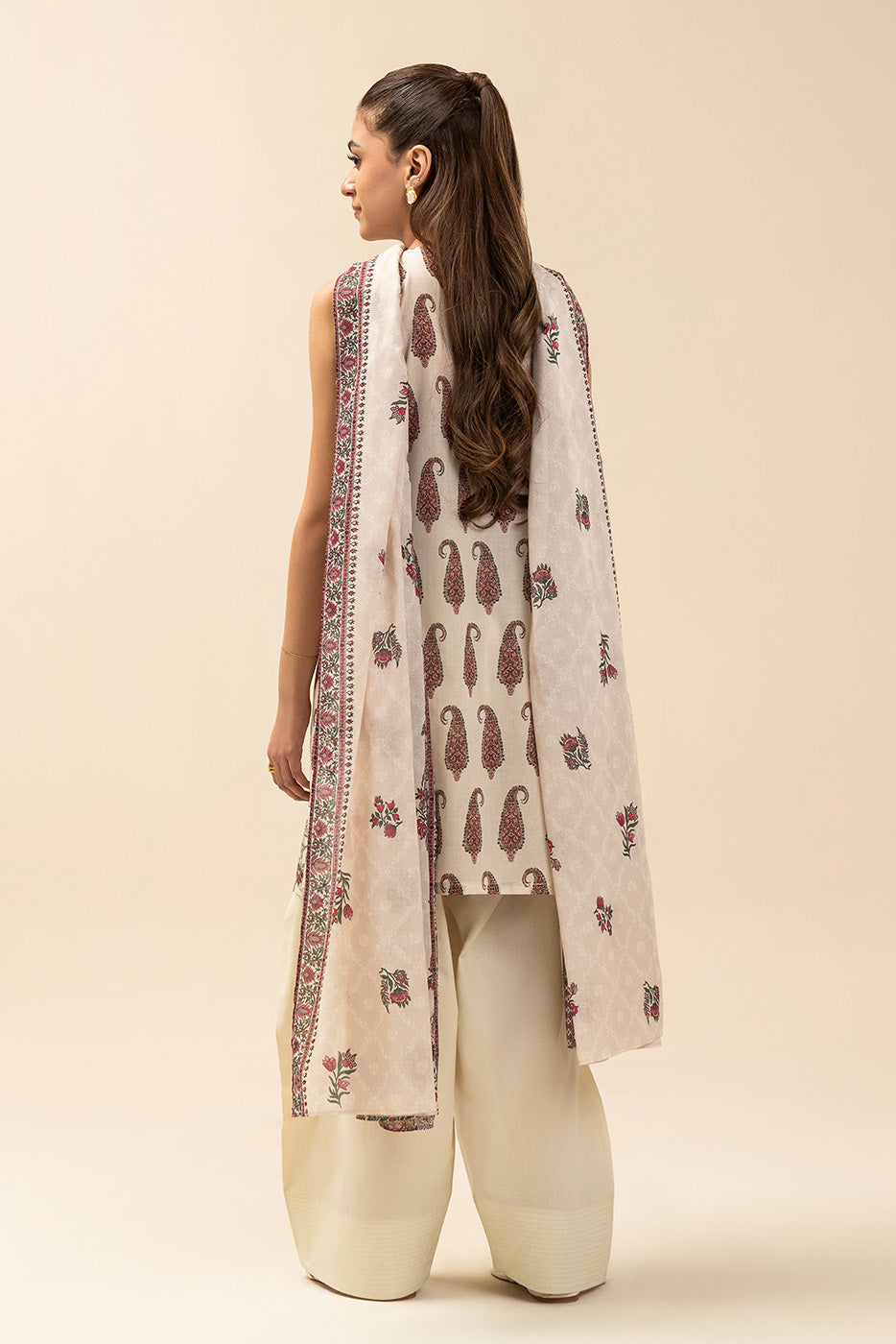 Beechtree Unstitched Embroidered Lawn 3 Piece Suit – TRIBAL TUNE – Summer Collection
