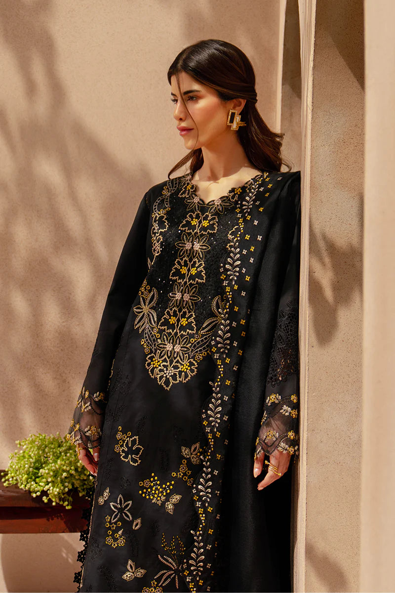 Rang Rasiya Unstitched Embroidered Luxury Lawn 3 Piece Suit RR26ULE LAYL – Eid Collection